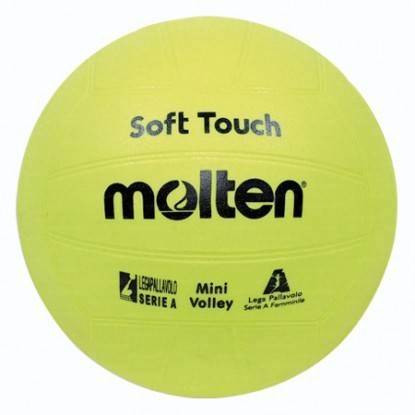 Ball minivolley Molten PRBV3 soft, yellow colour.