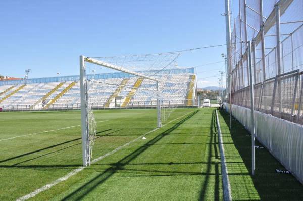 Net support for soccer goals 7.32x2.44 mt. in aluminium,