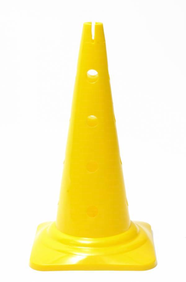 Drilled cone, height 50 cm with 16 holes